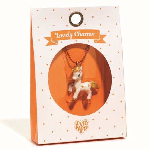 Djeco Lovely Charms Necklace Pony New in Box - Picture 3 of 11
